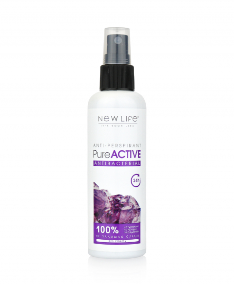 ЛОСЬЙОН-ДЕЗОДОРАНТ | ДЛЯ ЖІНОК | PURE ACTIVE ANTIBACTERIAL
